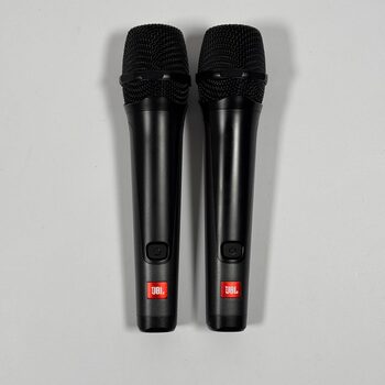 2x JBL PartyBox Mic 100: Wired Dynamic Vocal Mic with Cable, Quality Performance