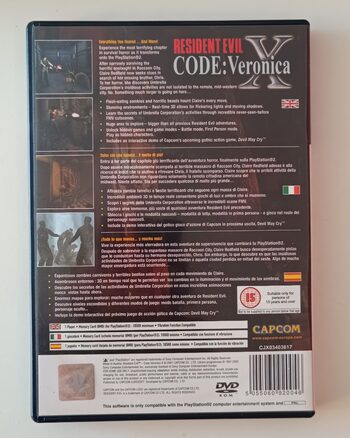 Resident Evil - Code: Veronica X PlayStation 2