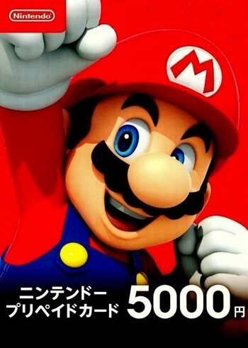 Nintendo eShop Card 5000 JPY Key JAPAN