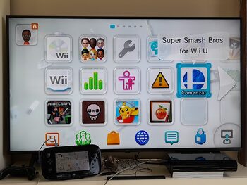 Nintendo WiiU Negra con juegos instalados for sale