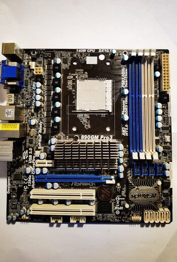 ASRock 890GM Pro3 AMD 890GX Micro ATX DDR3 AM3 1 x PCI-E x16 Slots Motherboard