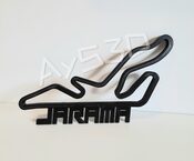 CIRCUITO JARAMA Decorativo zona gamer de F1 Formula 1 Moto GP trazado real