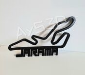 Buy CIRCUITO JARAMA Decorativo zona gamer de F1 Formula 1 Moto GP trazado real