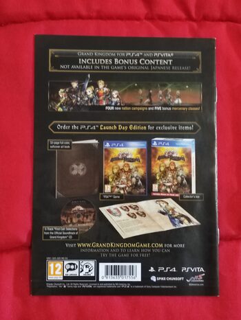 Grand Kingdom PS Vita