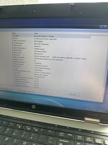 Hp Probook 6550b 128gb i5 15.6" for sale