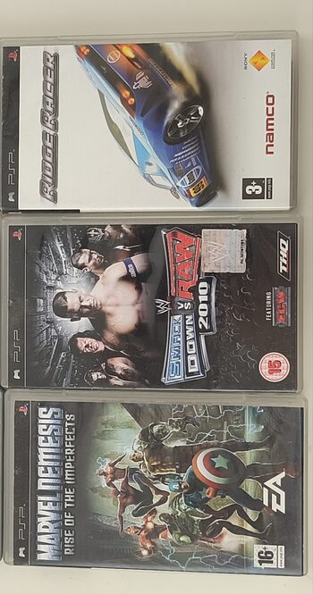 3 PSP žaidimai
