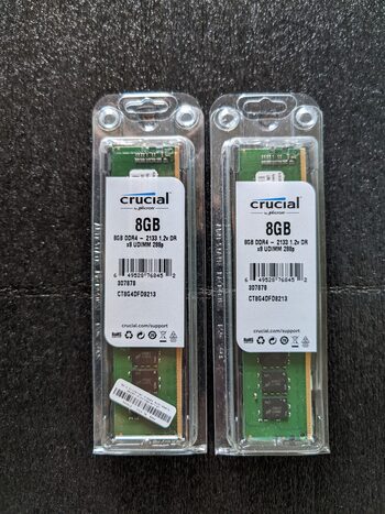 Crucial 16gb (2 x 8gb) Ddr4 2133mhz Cl15