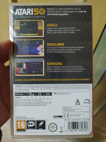 Atari 50: The Anniversary Celebration - Steelbook Edition Nintendo Switch