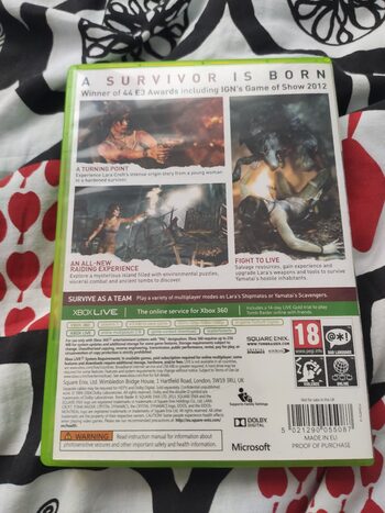 Tomb Raider (2013) Xbox 360 for sale