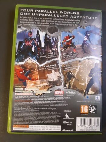 Spider-Man: Shattered Dimensions Xbox 360