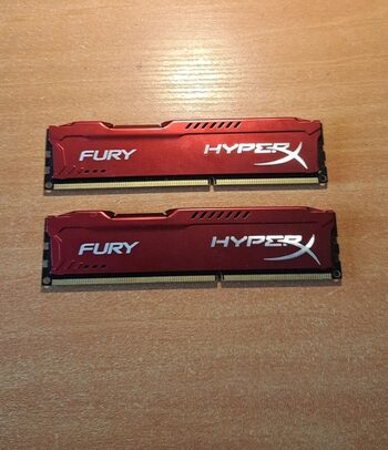 Kingston HyperX FURY 8 GB (2 x 4 GB) DDR3-1866 Black PC RAM