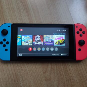 Redeem Nintendo Switch, Blue & Red, 32GB didelis komplektas + žaidimai