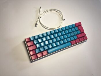 NOS C450 RGB Pro Mini Mechaninė Šviečianti Žaidimų klaviatūra