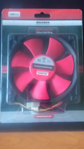 Buy Xilence XPF120 R PWM Ventilador 120mm NegroRojo