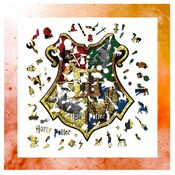 Puzle escudo Hogwarts