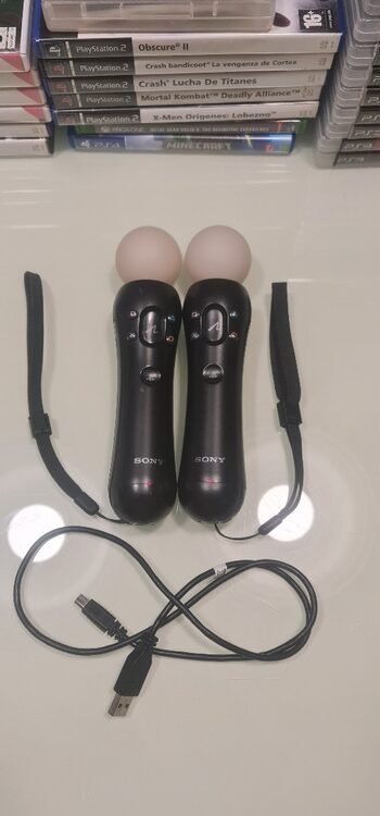 2 PlayStation Move Motion PS3- PS4 -PS5