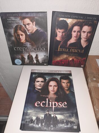 Pack pelicula dvd saga crepusculo 