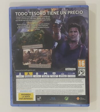 Uncharted 4: A Thief's End (Uncharted 4: El Desenlace Del Ladrón) PlayStation 4