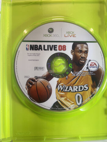 Redeem NBA Live 08 Xbox 360