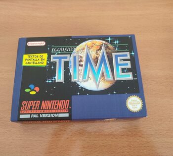 Caja de Illusion Of Time de Super Nintendo 