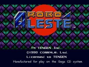 Robo Aleste SEGA CD for sale