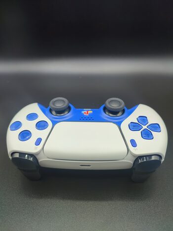 Mando PS5 COMPETITIVO Blanco y Azul for sale