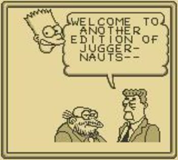 The Simpsons: Bart vs. The Juggernauts Game Boy