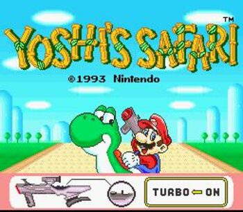 Yoshi's Safari SNES