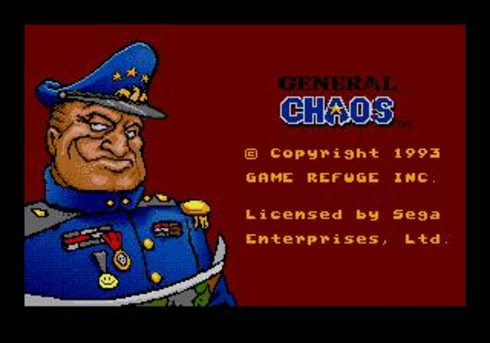 Buy General Chaos Sega Genesis | Cheap price | ENEBA