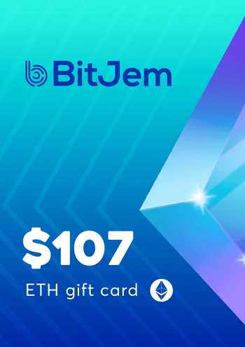 BitJem ETH Gift Card 107 USD Key GLOBAL