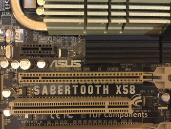 Buy Asus Sabertooth X58 Intel X58 ATX DDR3 LGA1366 3 x PCI-E x16 Slots Motherboard