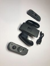 Nintendo Switch Genuine Gray Joy Con and Joy Con Grip HAC-011 and USB C cable