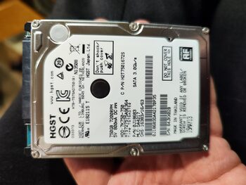 750GB HDD 2,5" 7200RPM