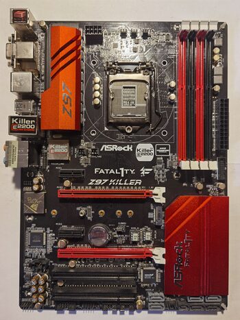 ASRock Z97 Killer/3.1 Intel Z97 ATX DDR3 LGA1150 2 x PCI-E x16 Slots Motherboard