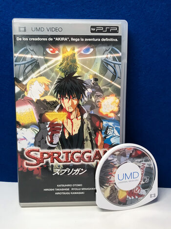 Spriggan película UMD movie PSP COMPLETA España Play Station Portable Playstatio