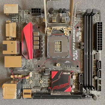 ASUS B150I Gaming AURA (B150, Intel LGA 1151, MiniITX) Motherboard - Defective Motinine plokste MB Motherboard Defektuota