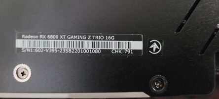 Get MSI AMD Radeon RX 6800 XT GAMING Z TRIO 16GB GDDR6