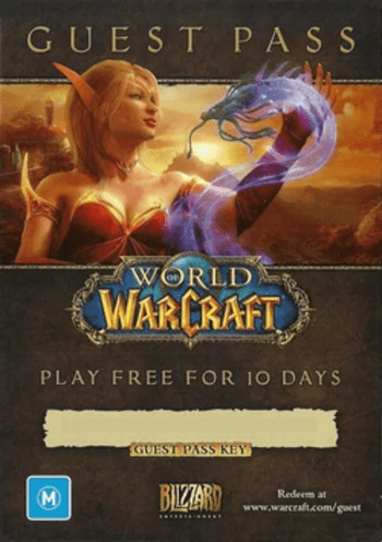 World of Warcraft Guest Pass (PC) Battle.net Key NORTH AMERICA