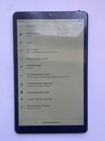Redeem Lenovo TB-8505x, su sim