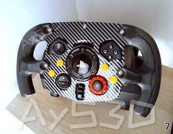 MOD F1 Fórmula 1 para Volante Logitech G29 y G923 de PS PlayStation y PC Naranja