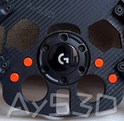 MOD F1 Fórmula 1 para Volante Logitech G29 y G923 de PS PlayStation y PC Naranja