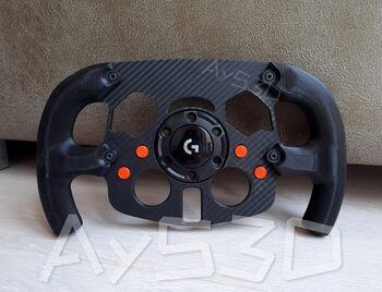 Get MOD F1 Fórmula 1 para Volante Logitech G29 y G923 de PS PlayStation y PC Naranja