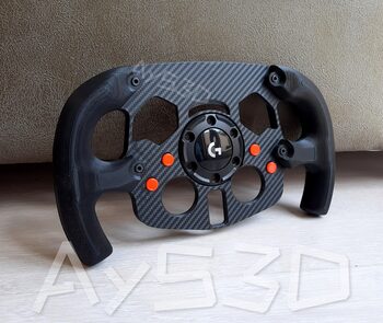 MOD F1 Fórmula 1 para Volante Logitech G29 y G923 de PS PlayStation y PC Naranja for sale