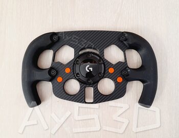 MOD F1 Fórmula 1 para Volante Logitech G29 y G923 de PS PlayStation y PC Naranja