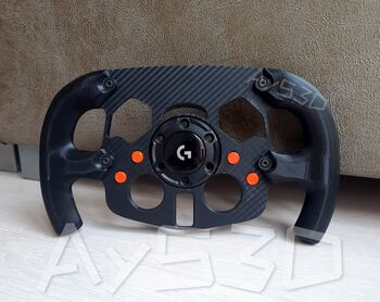 MOD F1 Fórmula 1 para Volante Logitech G29 y G923 de PS PlayStation y PC Naranja