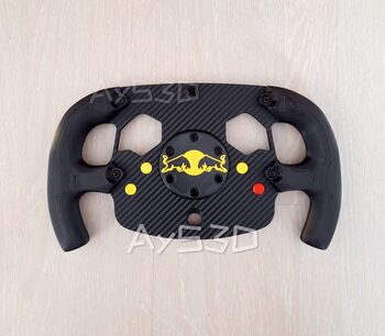 MOD F1 Formula 1 RED BULL para Volante Logitech G920 de Xbox PC Redbull amarillo