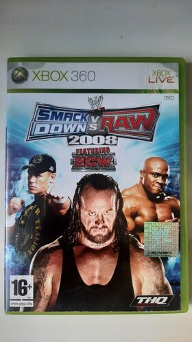 WWE SmackDown vs. Raw 2008 Xbox 360