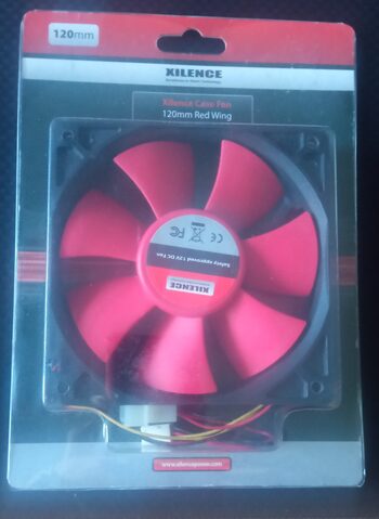 Xilence XPF120 R PWM Ventilador 120mm NegroRojo for sale