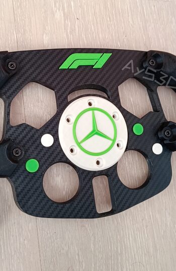 MOD F1 Formula 1 MERCEDES para Volante Logitech G29 y G923 de PS PlayStation 