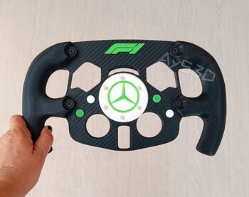 MOD F1 Formula 1 MERCEDES para Volante Logitech G29 y G923 de PS PlayStation 